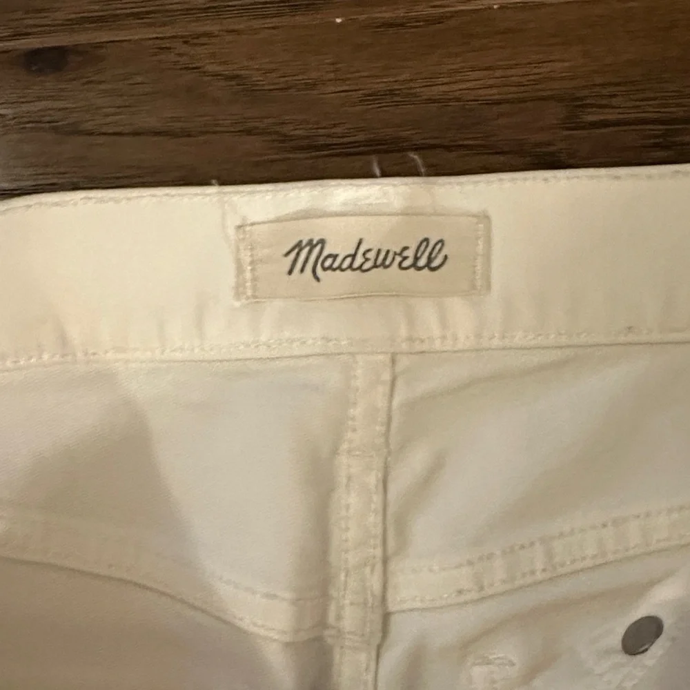 MADEWELL  Sz 25 White High-Waisted SKINNY  Jeans - Picture 2 of 7